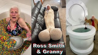 Try Not To Laugh ROSS SMITH &amp; GRANNY TikToks 2022 - Rossmith &amp; Grandma TikTok Compilation