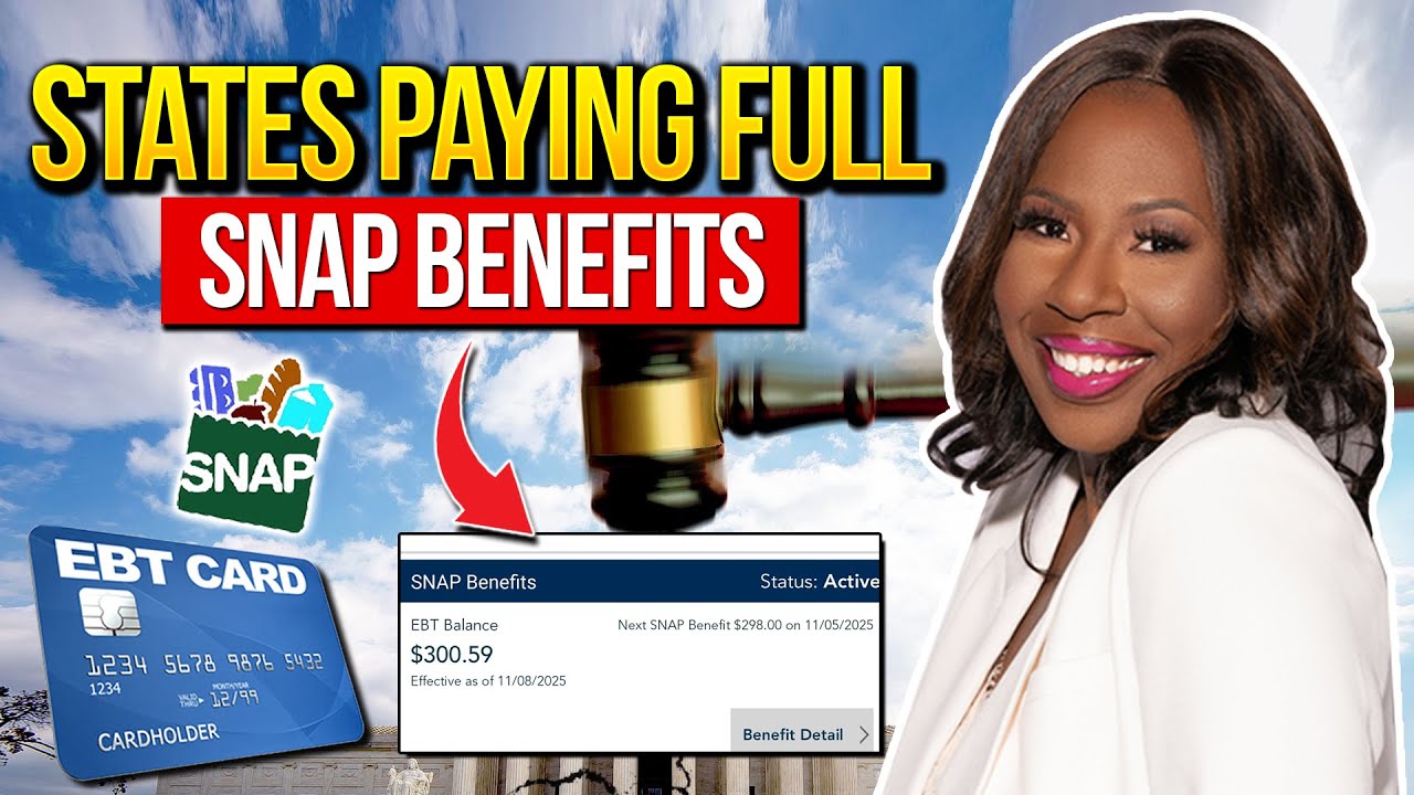 GOVERNMENT SHUTDOWN STATES STILL PAYING FULL SNAP BENEFITS + SUPREME ...