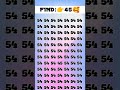 😱🧐find odd number 45 out challenges #shortsfeed #quiz #mindbendingquiz #evennumber #trending #maths