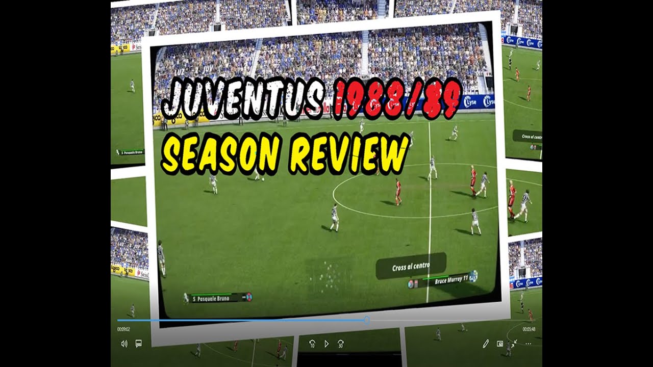 CLASSIC PES 2021: 1988/89 JUVENTUS SEASON REVIEW_ preseason match 03/08/1988, against LUZERN