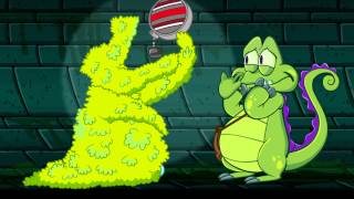 Крокодильчик Свомпи против гигантских водорослей