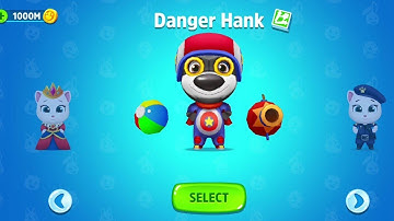Talking Tom Splash Force- Danger Hank Funny Attacks