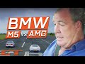 Drag Racing a Mercedes AMG & a BMW M5 - Who Will Win? | The Grand Tour