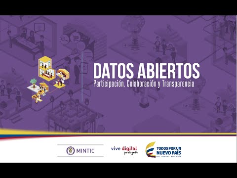 Primera Parte: Capacitación General del Porta de Datos Abiertos de Colombia