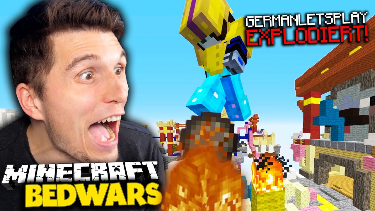 Diese EXPLOSION entscheidet das Spiel  Minecraft Bedwars