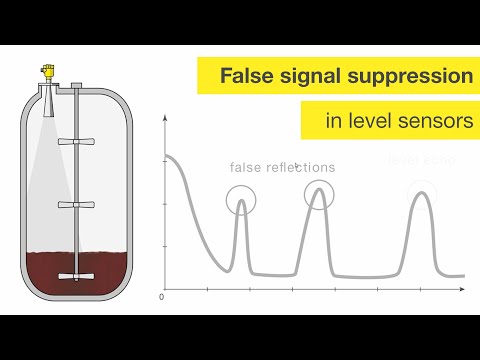 ? How does false signal suppression work in a level sensor? | VEGA talk