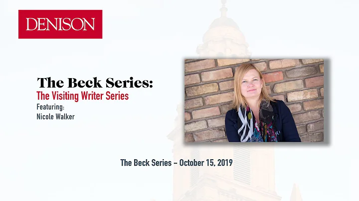 Beck Series presents author Nicole Walker.