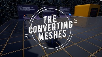 Converting Meshes to Hierarchical Instanced (HISM)