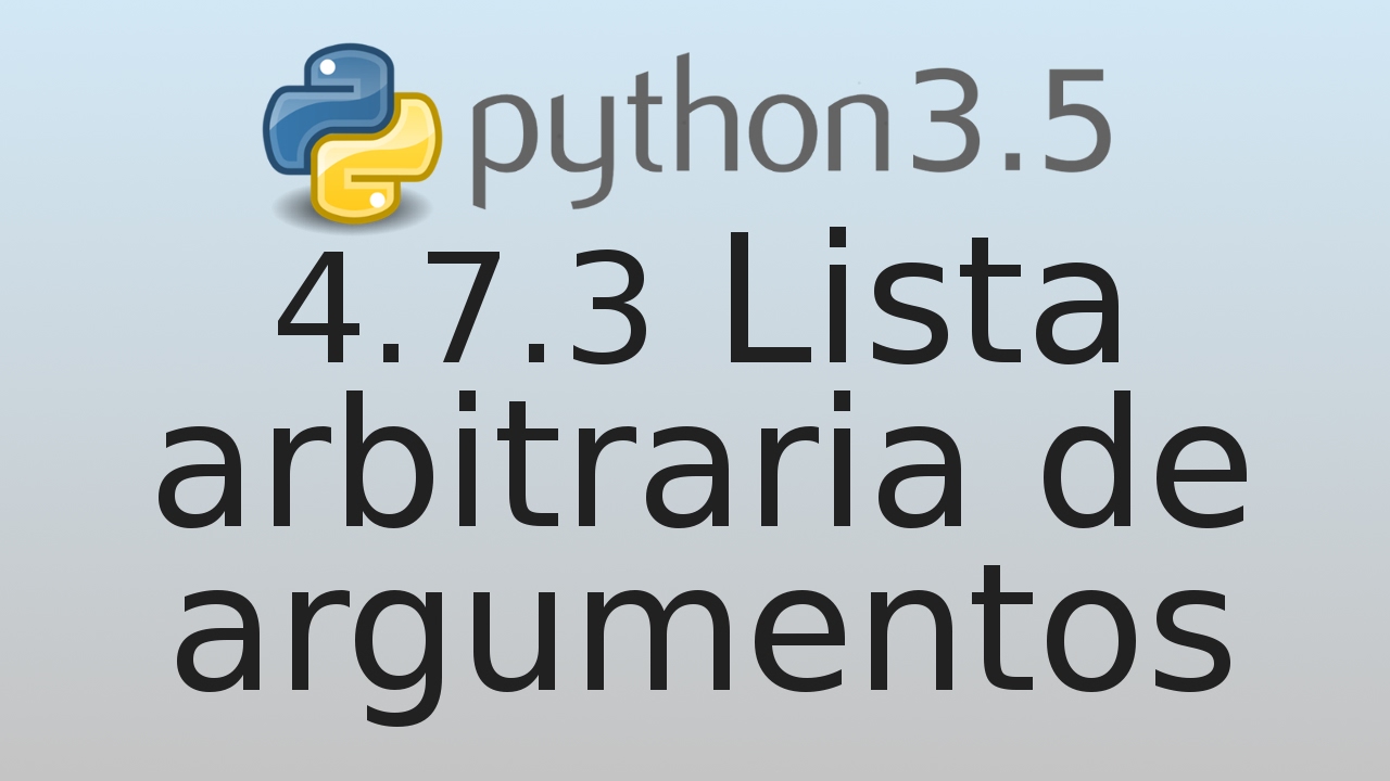 4.7.3 Lista arbitraria de argumentos - Tutorial de Python em Português ...