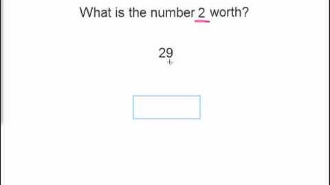 MathABC.com: Numbers: What is the value of the number?