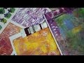 Gelli Arts Printing Plate Review and Demo!