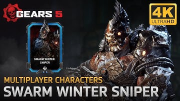 Gears 5 - Multiplayer Characters: Swarm Winter Sniper