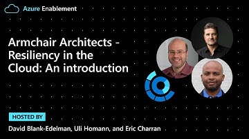 Armchair Architects: Resiliency in the Cloud: an Introduction