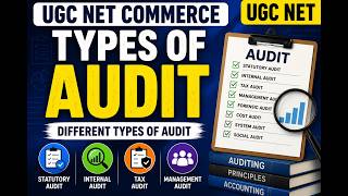 Types of Audit in One Shot | UGC NET Commerce 2026 | Complete Revision Guide