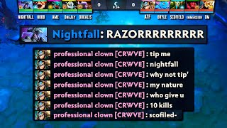 10 PRO PLAYERS met in a ranked game and this happened...