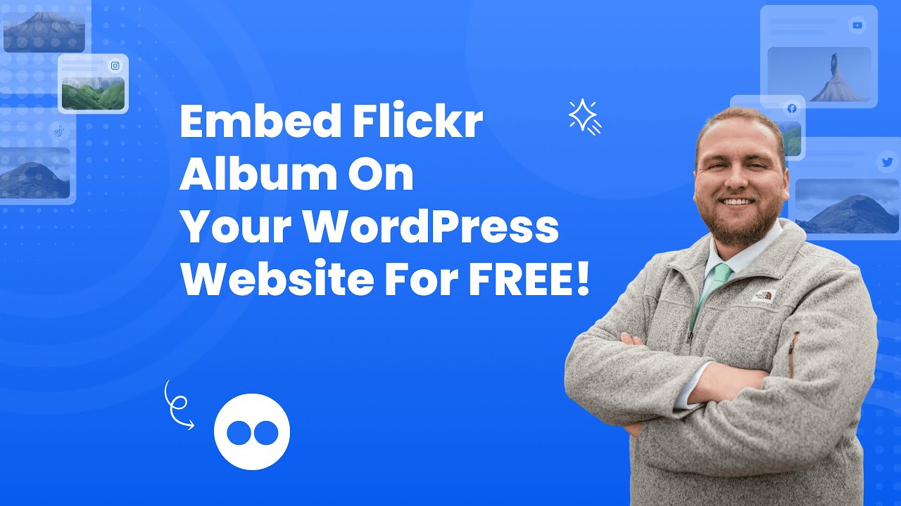 How to embed Flickr album (One Album) on WordPress for FREE? #embed #flickr #album #wordpress #free