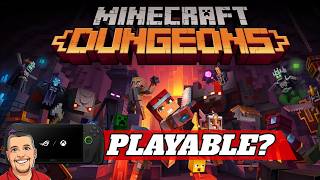 While you wait for Minecraft Dungeons 2 play Minecraft Dungeons  on  Xbox Ally X!