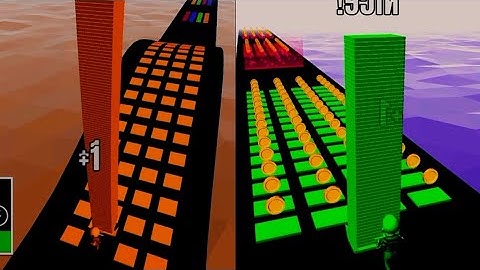STACK COLORS! game MAX LEVEL Gameplay All Levels Walkthrough iOS, Android New Game 3D Level 53