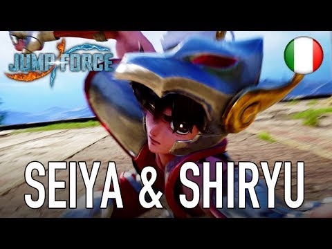 JUMP Force - PS4/XB1/PC - Seiya and Shiryu gameplay (Italiano)