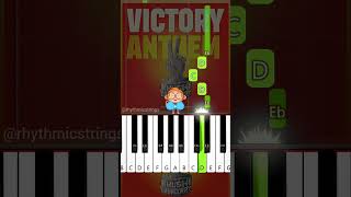 Victory Anthem Theme Easy Piano Tutorial