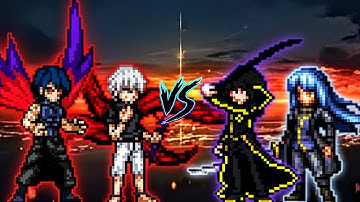 Kaneki V3 OP (New) & Ayato OP (New) VS Shadow V2 OP & Rimuru DL OP in Jump Force Mugen