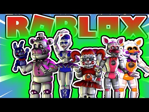 How To Voice Act Minecraft Five Nights At Freddy's in Roblox Circus Baby's Pizza World Roleplay