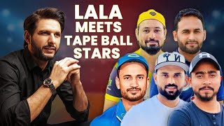 Gup shup with Tape Ball stars| Shahid Afridi Vs Taimour Mirza | Shahid Afridi