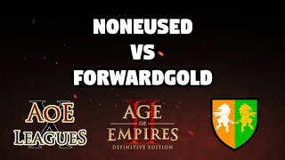 AoE Leagues Season 10 | Division i1 | Groupe stage  | noneused vs forwardGold