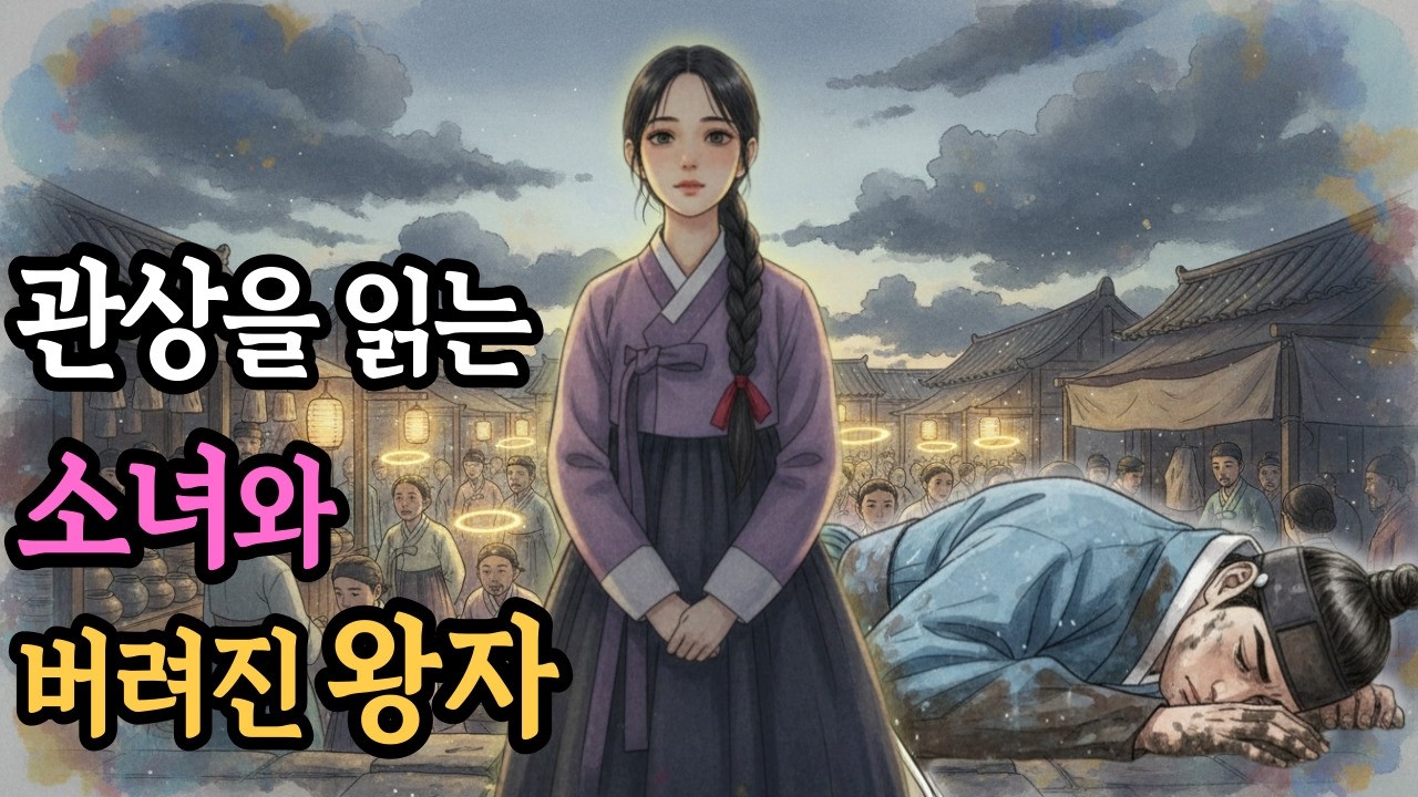 관상을 보는 소녀와 버려진 왕자|흙 속에 묻힌 남자