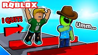 ROBLOX RAGE QUIT OBBY IS WICKED…