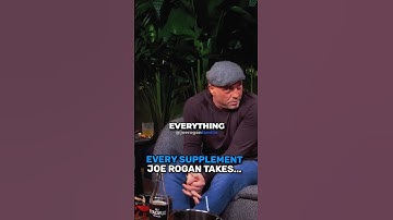 Every Supplement That Joe Rogan TAKES... 🤯 @joerogan