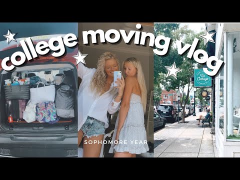 MOVING TO NASHVILLE: sophomore year of college moving vlog | Lipscomb University