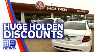 Huge discounts across Holden | Nine News Australia