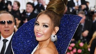 Thalia y Tommy Mottola llegan a la Met Gala 2019