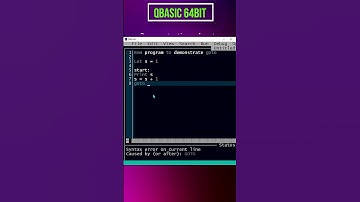 QBASIC 64bit | goto | Unconditional Jump Statement