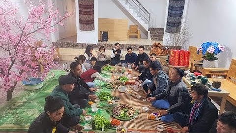 Lợn Tết 30kg lông dài ngoằng 4 mâm như Đám Cưới. Nguyễn Tất Thắng