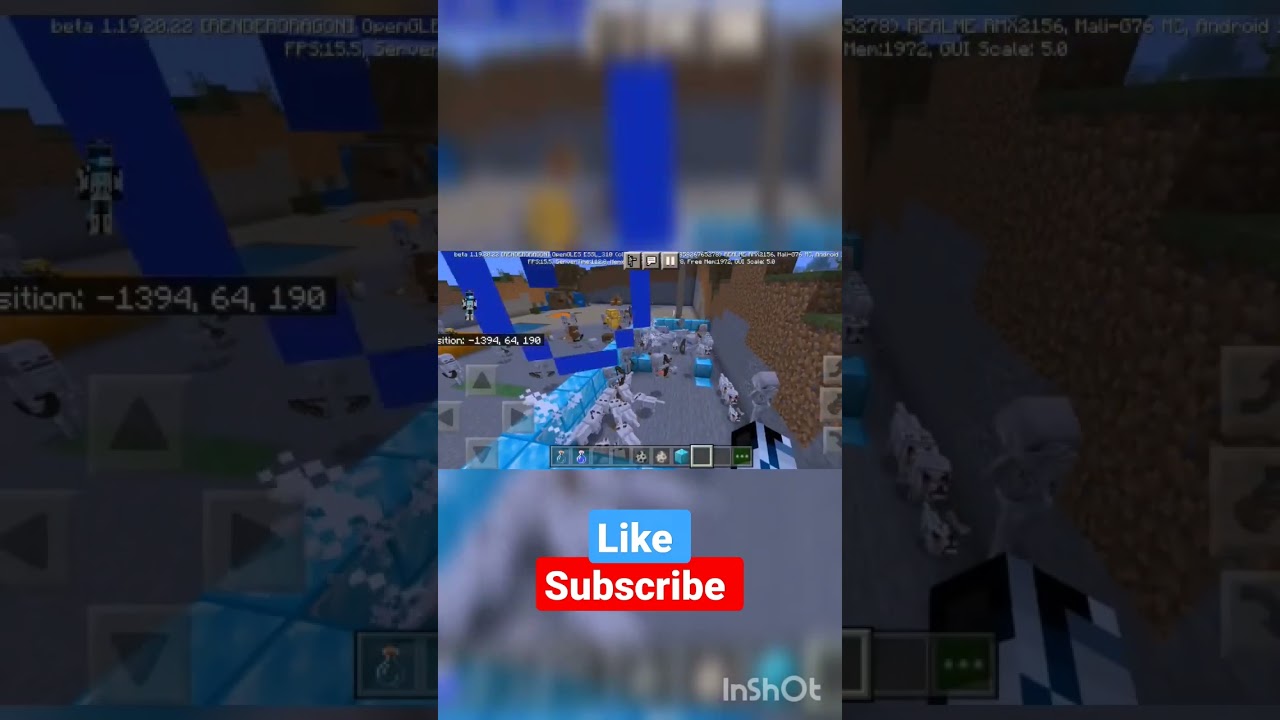 skeleton vs dog in Minecraft 🤔minecraft minecraftgame shorts YouTube