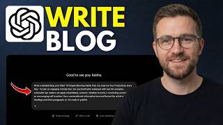 How to write a blog with ChatGPT prompts (Step By Step 2026)