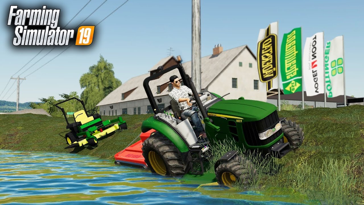 FS19 Lawn Mower Mods