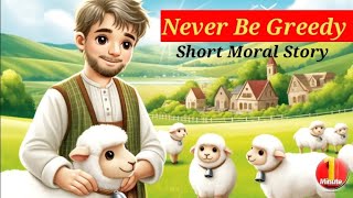 Never Be Greedy! 😞 | English Moral Stories | One Minute Short Story | Bedtime Stories for Kids
