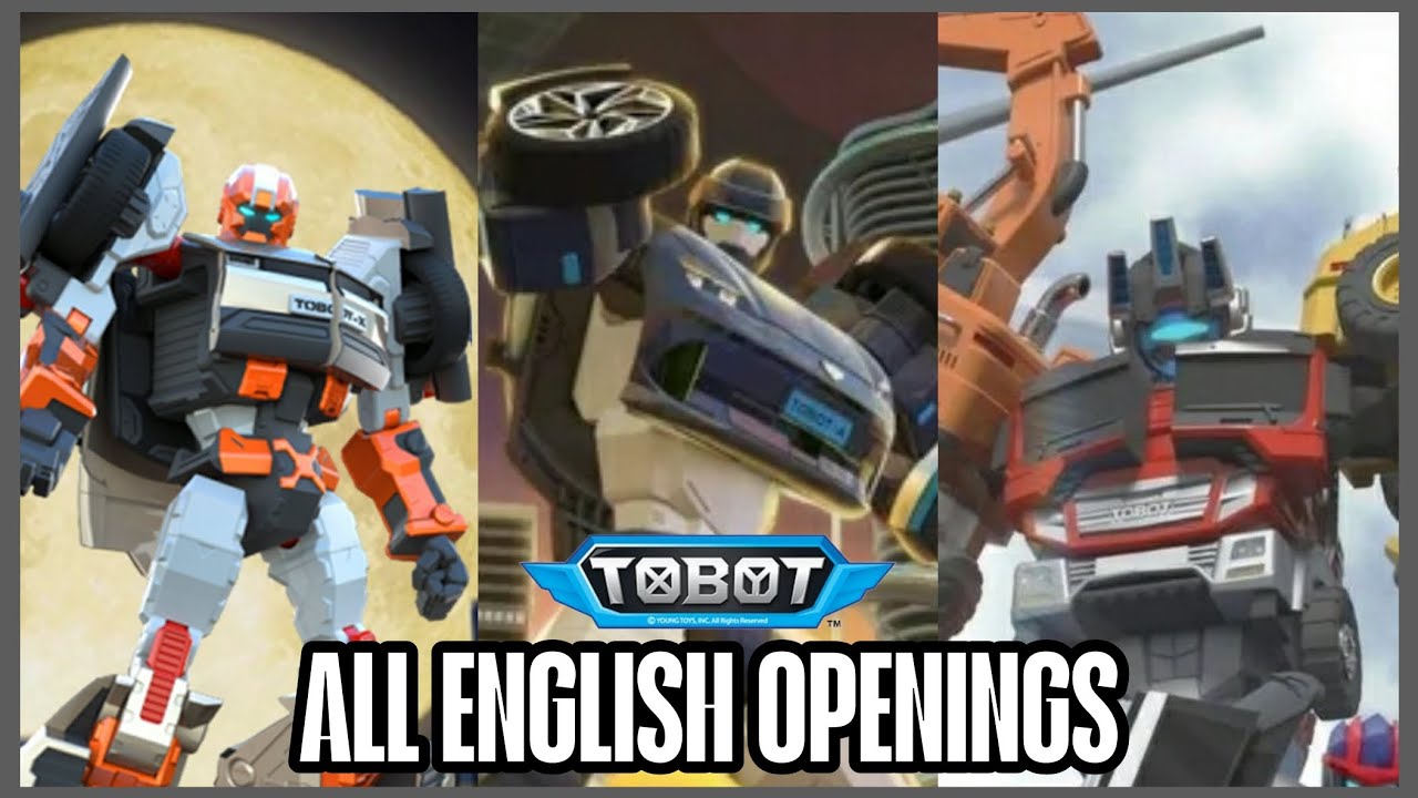 Tobot: Daedo City's Heroes - All ENGLISH DUBBED intros! (Random Video) 