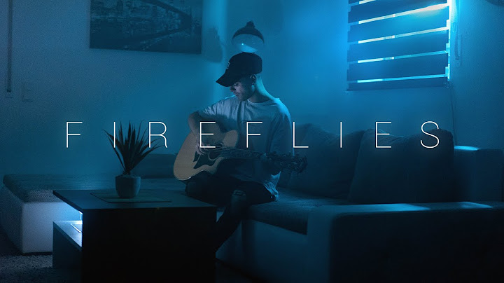Fireflies Cover version - Cover performance video thumbnail