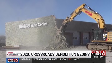 Today in History - Dec. 9: Crews start demolition of Crossroads Mall in Omaha