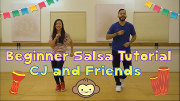 Beginner Salsa | Easy Dance Tutorial | CJ and Friends