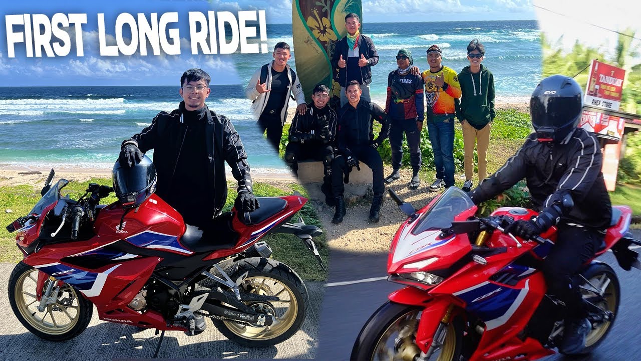 FIRST LONG RIDE SA BAGO NATING MOTOR! | HONDA CBR 150R