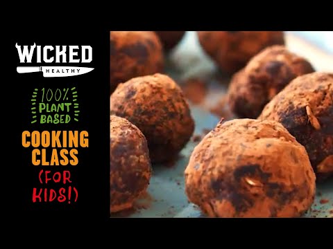 Ch.4 - Veganistische snacks voor onderweg! | Plantaardige kookcursus | Slechte gezonde kinderen