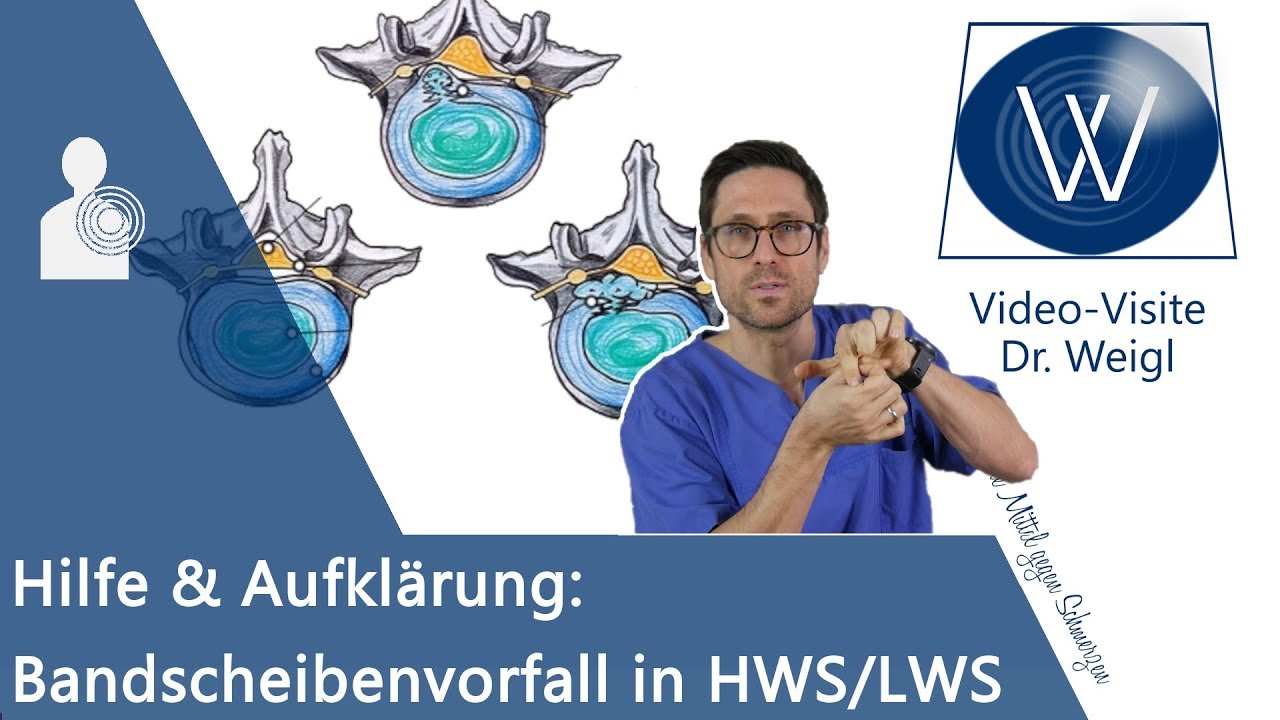 Update Prolaps: Rückenschmerzen durch Bandscheibenvorfall in HWS/ LWS ⚡ Symptome, Gefahren \u0026 Therapie
