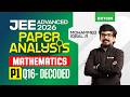 JEE ADVANCED 2026- MATHEMATICS | PAPER 1 - Q16 | Xylem JEEnius