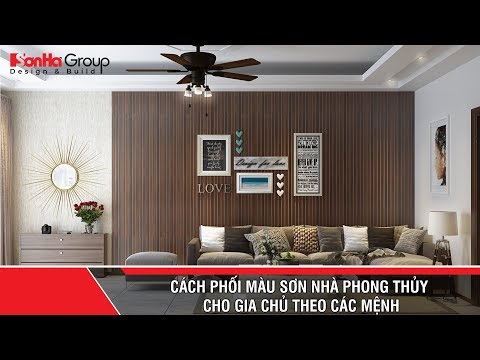 Video Cách phối màu sơn nhà phong thủy cho gia chủ theo các... - youtube