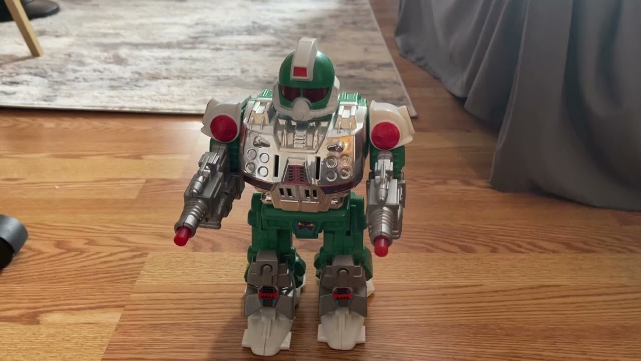 Galaxy Robot Ranger II (Green) - YouTube